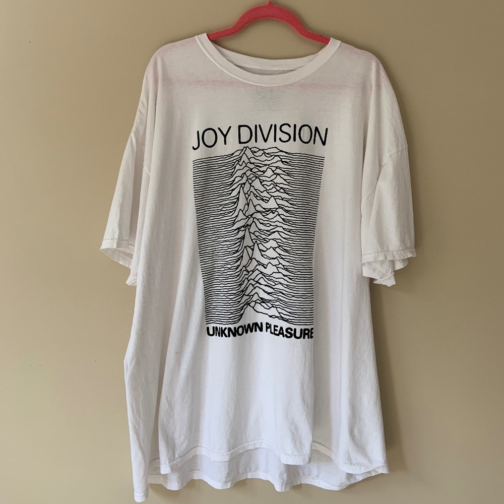 Joy Division Unknown Pleasures T-shirt dress